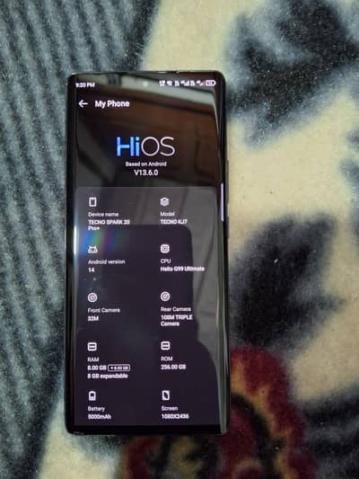taco 20 pro plus 8+8 ram 256 rom