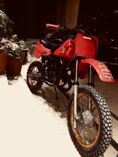 Honda Cr80r motocross trail