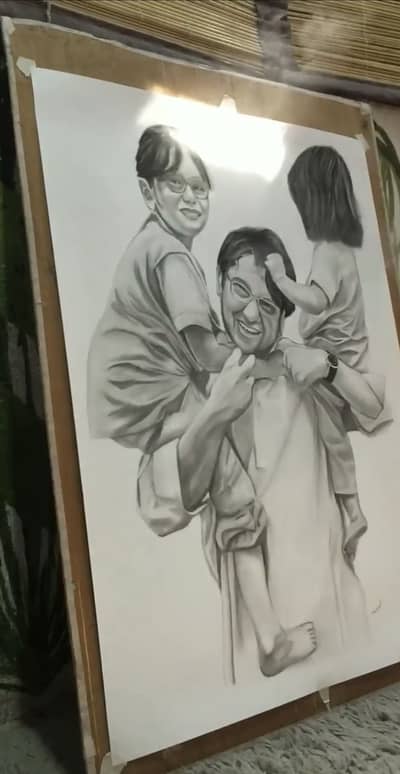 Custom Charcoal & Graphite Sketches on Order | A4 Starting Rs. 5,000