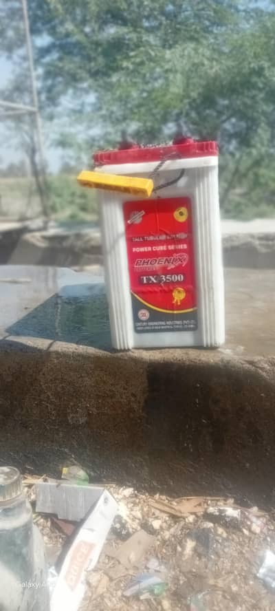 tubular 3500 battery pair for sale 1 year used