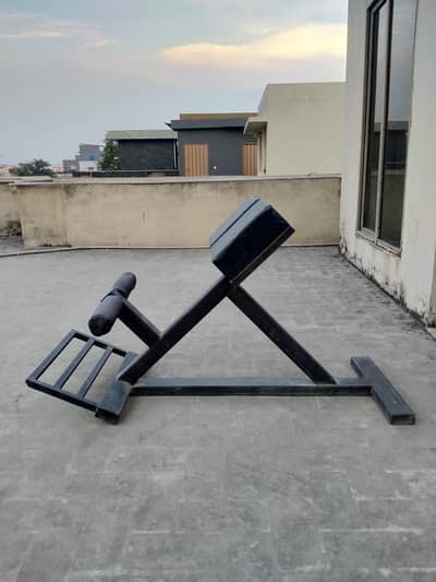 Hyperextension Bench for Lower Back & Glutes Workout - Solid Quality