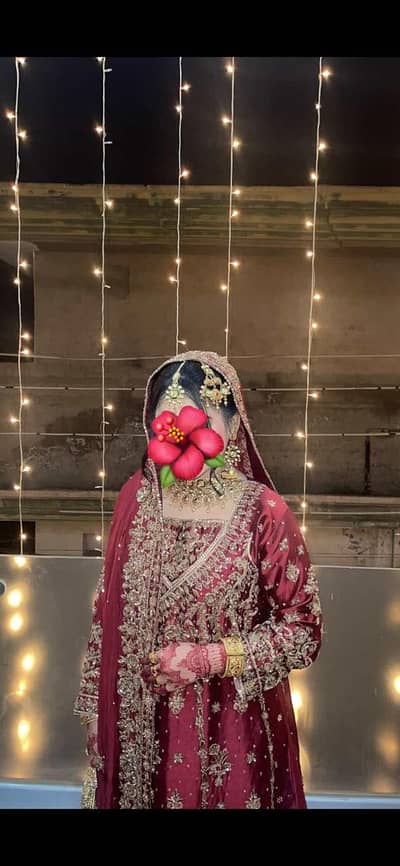 Dreamy barat outfit inspired by Haris shakeel