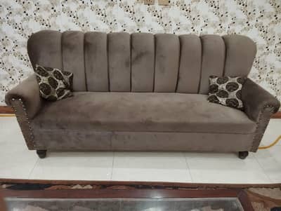 Sofa set 1 three seater and  2 one seater
