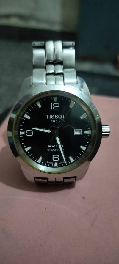 tissot 1853 PR100 titanium