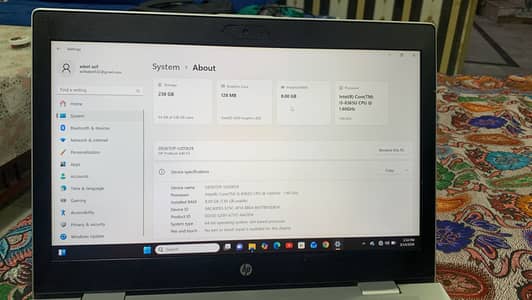 Hp laptop core i5 8th generation for sale