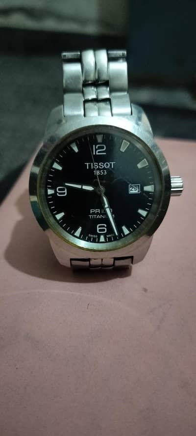 tissot 1853 PR100 titanium