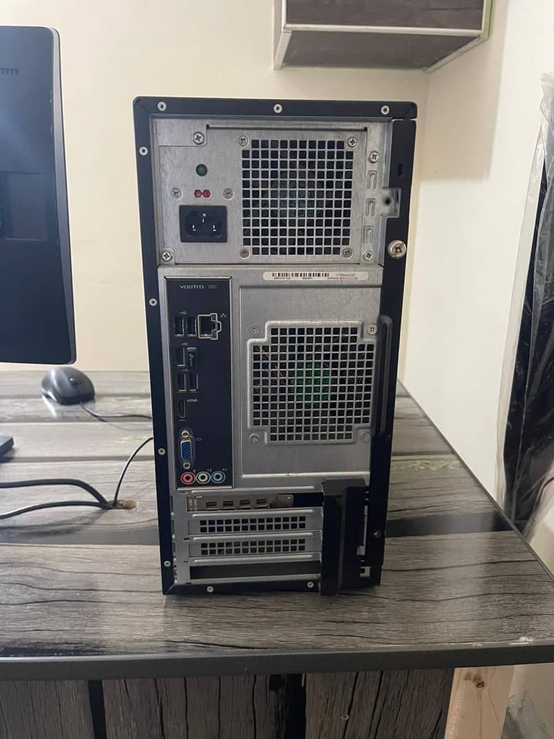 Full setup. CPU LCD chair table 2