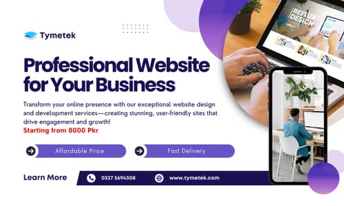 Professional Business Website Development | Affordable Price | Fast De