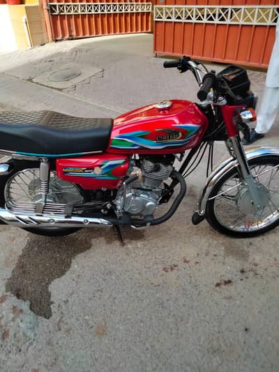 my united 125 model 2024 for sell contact number 03002844776