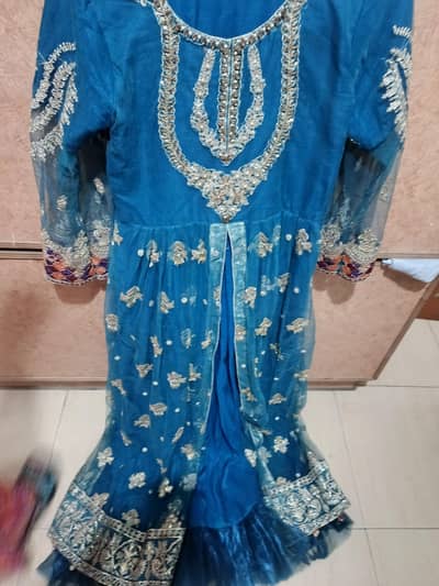 Bottle green colour maxi