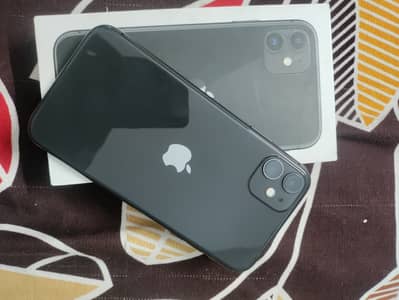 I phone 11 64gb factory unlock with box