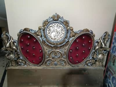 bed set and wardrobe