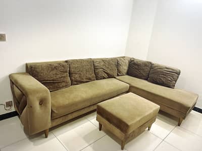L shape 7seater sofa for sale