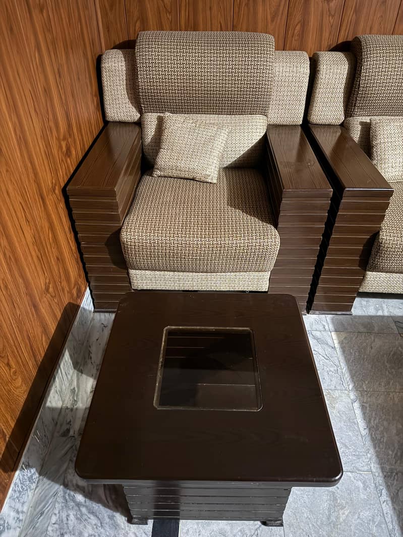 sofas well maintained 2