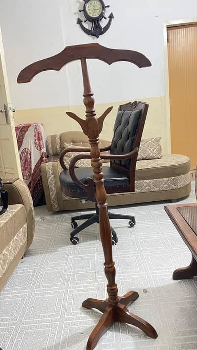 curve coat hanger pure sheesham