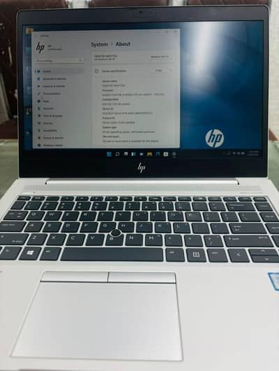 HP Elite Book 840 G6  i5-8th generation  Ram 8 GB  SSD 256 GB