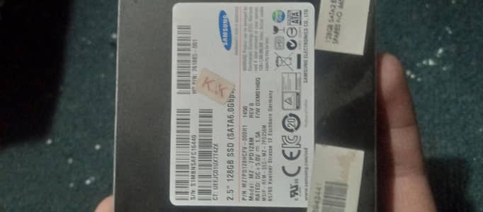 128gb ssd card a little bit used