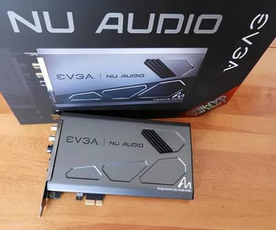 EVGA Nu Audio Sound Card 5.1 & Creative Sound Blaster ZxR
