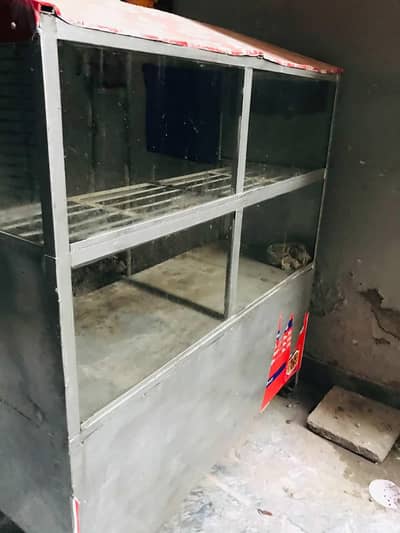 Conter chips or juice setup system full still side glass