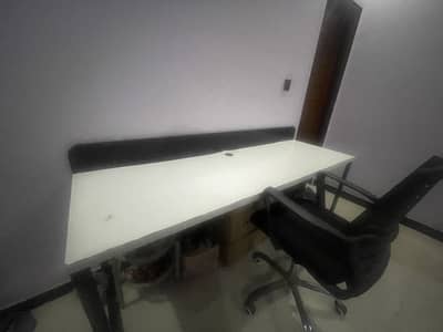 COMPUTER TABLE AND CHAIR