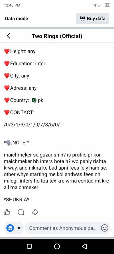 house work job only female