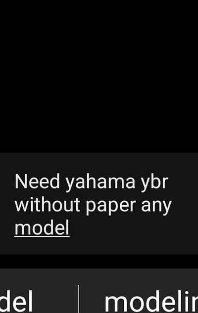 without paper bike chaiyeee ybr