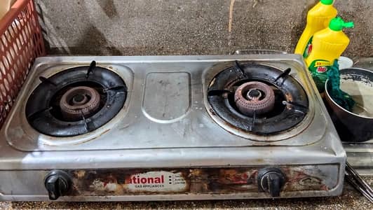 National stove available for sale in used condition .
