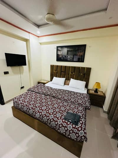 1 bedroom furnished apartment available for rent daily basis and weekly in Islamabad