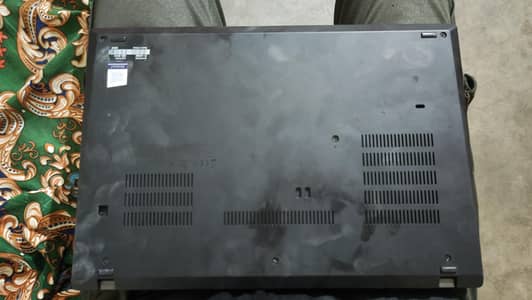 Lenovo T14 laptop body with board and fan