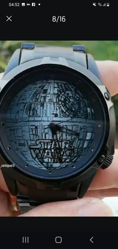 star wars 1 of 1 brad new watch 0/3/1/0/2/5/8/7/4/7/5