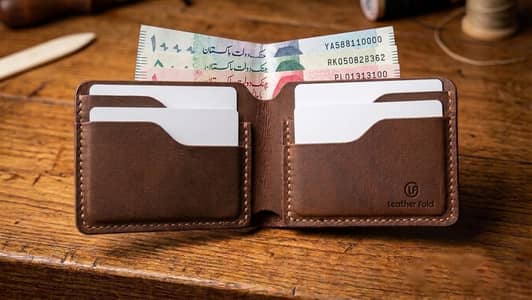 handcrafted leather wallet for men