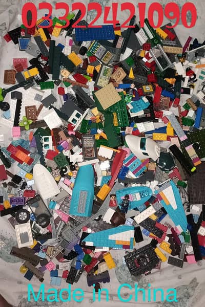 Chinese Lego 2. Kg Blocks Available With 6 Minifigures
