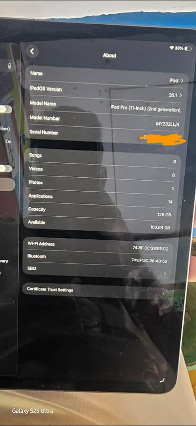 ipad 11 pro 2nd gen (Wifi)