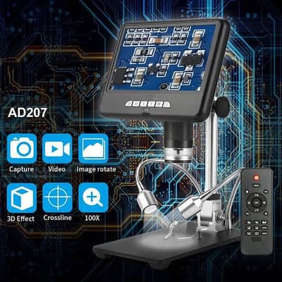 Andonstar AD207 Digital Microscope for Electronics Repair Creators HQ