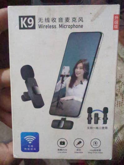 K9.    wireless microphone