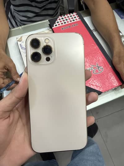 Iphone 12 pro max pta approved 128 gold