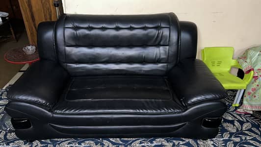 7 seater leather sofa set