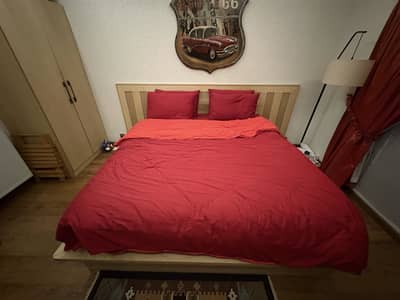 King Size Wooden Bed