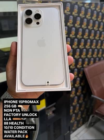iPhone 15 pro max with box