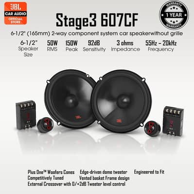 JBL Car Component Speakers Original (1 Year Warranty)