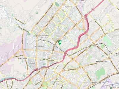 Main food street hussainabad shop for rent