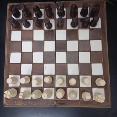 Hand made wooden Chess