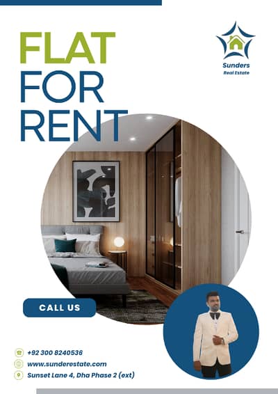 AVAILABLE NOW: Dha Main 24th Com Street Near Khe Ittehad | 2 Bed Lounge Studio Apartment For Rent | Ideal For Small Families & Executive Bachelors | Possession From April, 2026
