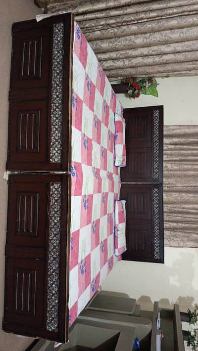 2 single bed with mattress