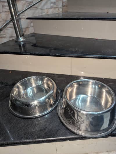Imported German Stainless Steel Pet Bowls 