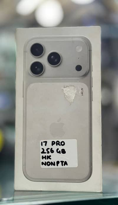 Apple 17 Pro 256GB Hk Model box pack Non pta Non active