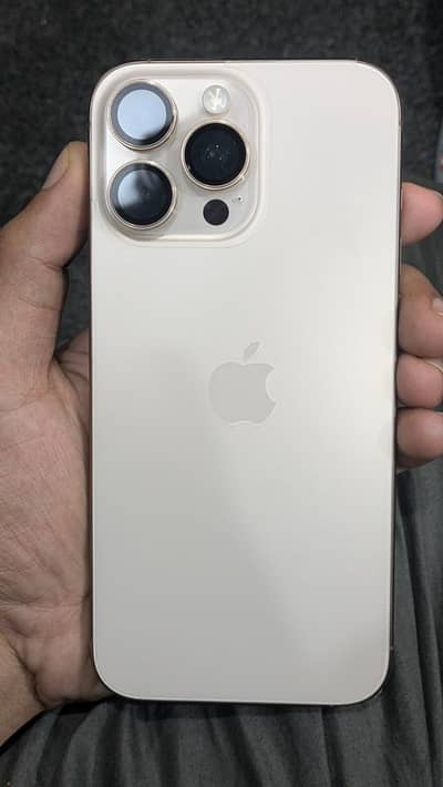 Iphone 16PM pta approved 94% with box lush condition one hand use