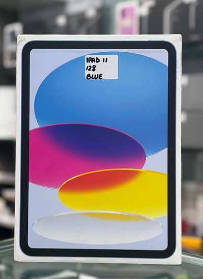 Apple Ipad 11 128GB Box Pack Non Active Blue color