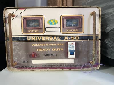 Universal A-50 Voltage Stabilizer (5000W) – Heavy Duty