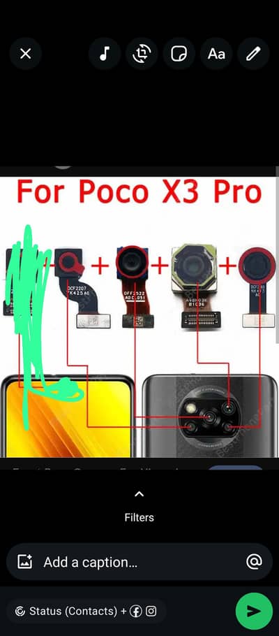 Poco X3 pro Original Cameras